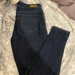 Levi’s dark blue jeans
